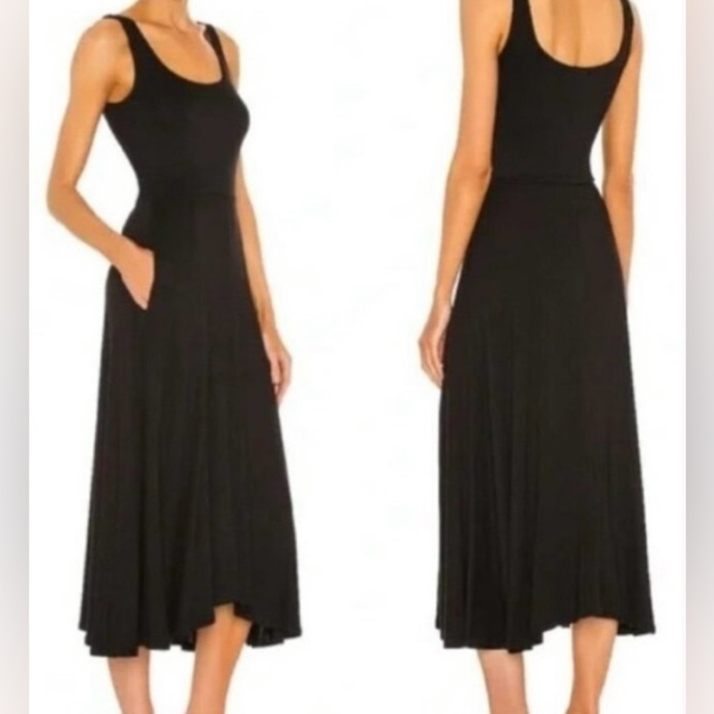 Vince Soft Stretch Knit Midi Dress